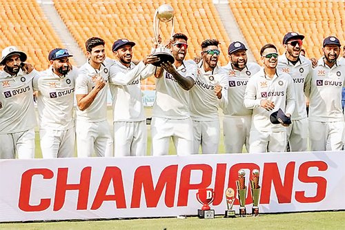हेड, लाबुशेन के अर्धशतक से चौथा टेस्ट ड्रॉ, भारत ने बॉर्डर-गावस्कर ट्रॉफी 2-1 से जीती