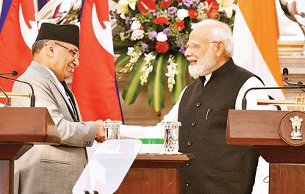 भारत-नेपाल संबंधों को देंगे हिमालय जैसी ऊंचाई: मोदी